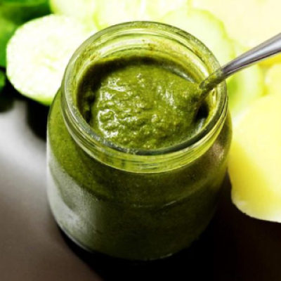 Home Made Green Chutney