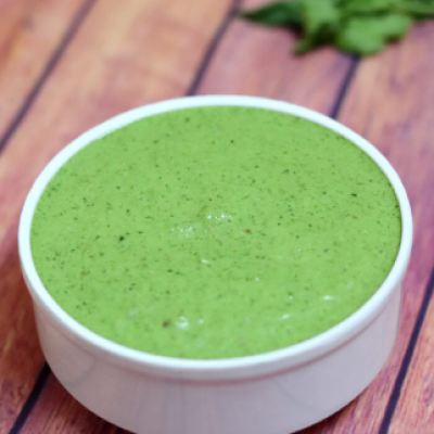 Home Made Green Chutney